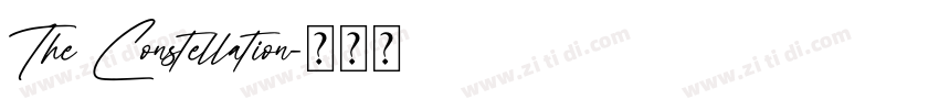 The Constellation字体转换